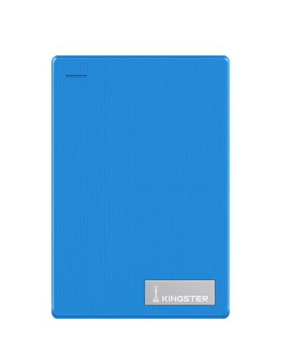 KINGSTER®  External Hard Drive – Blue