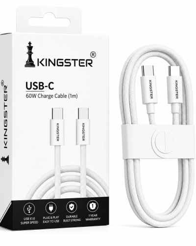 KINGSTER 60W Type C to Type C Cable