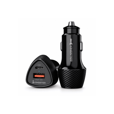 Kingster 51W Car Power 16 Fast Car Charger with Dual Output