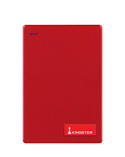 KINGSTER®  External Hard Drive – Red