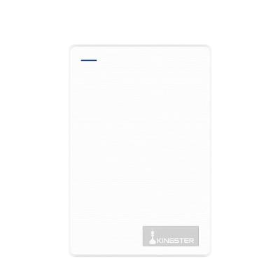 KINGSTER® External Hard Drive – White